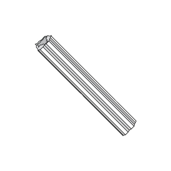 Newport Fasteners Short Drop-In Anchor, 1/4" Dia, 1-1/2" L, Nylon 1000 PK 382657 - main